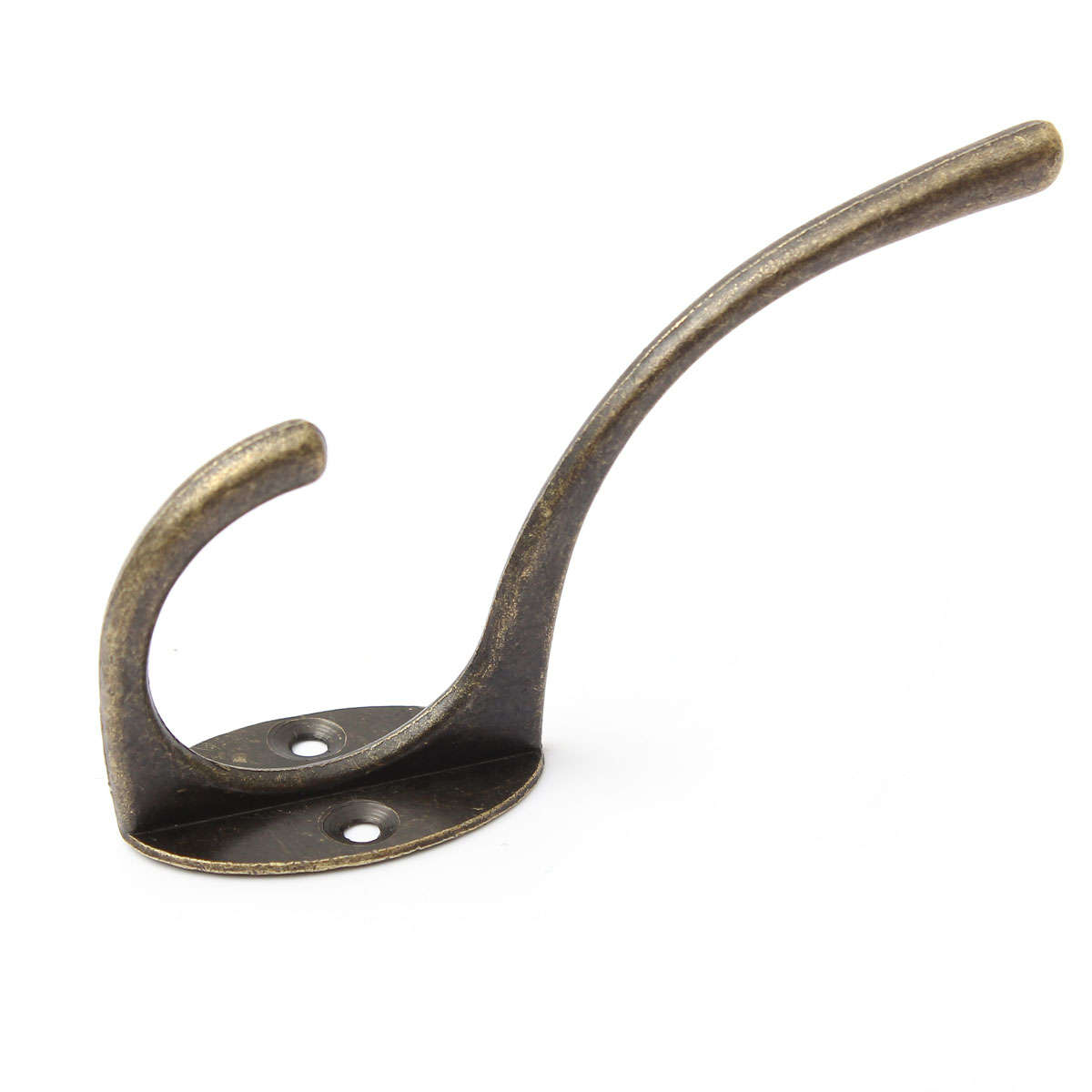 Victorian Cast Iron Hook Coat Hat Tie Wrought Iron Wall Hooks