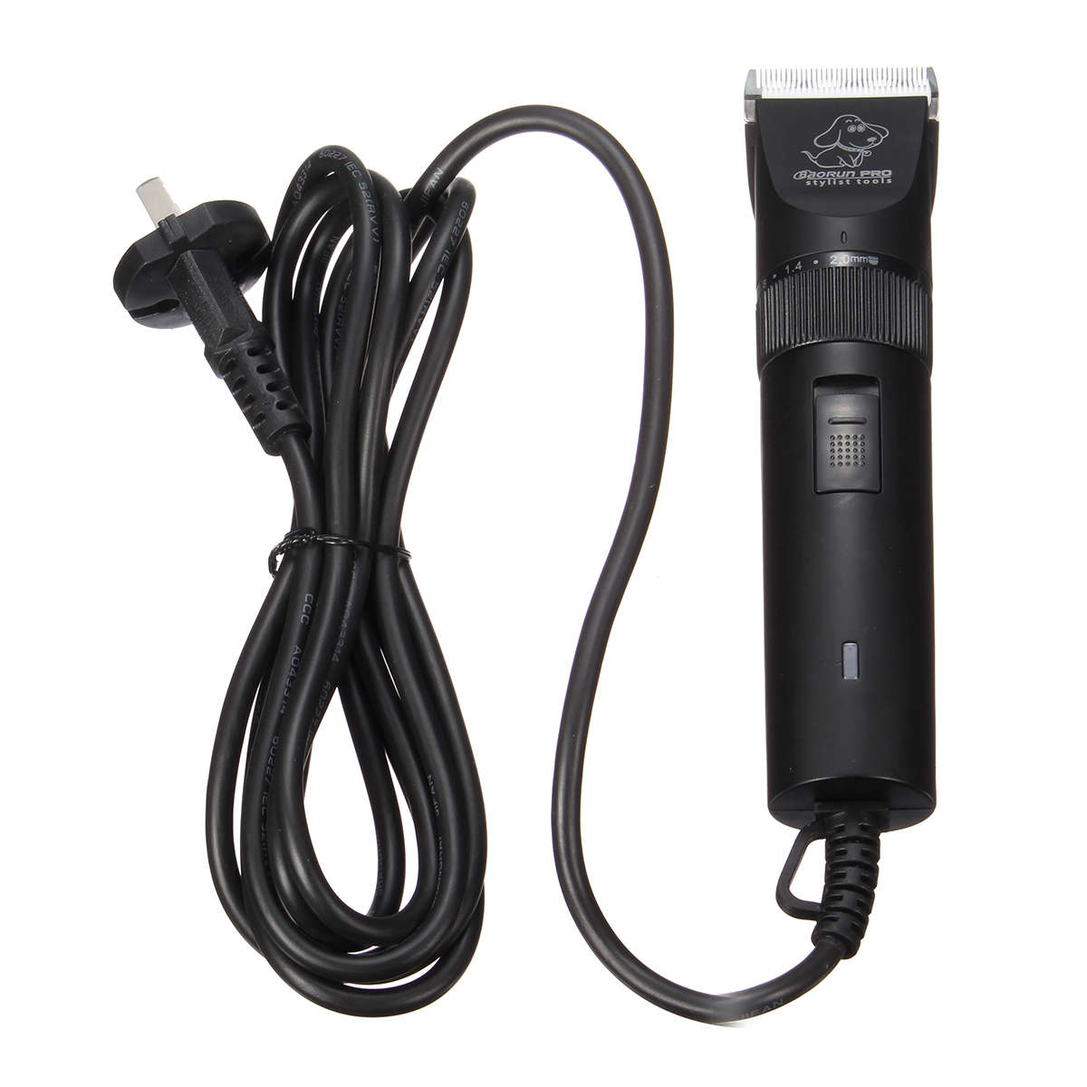 Focuspet 12V Corded Pets Dog Grooming Clippers Kit Electric Hair Trimming Sh