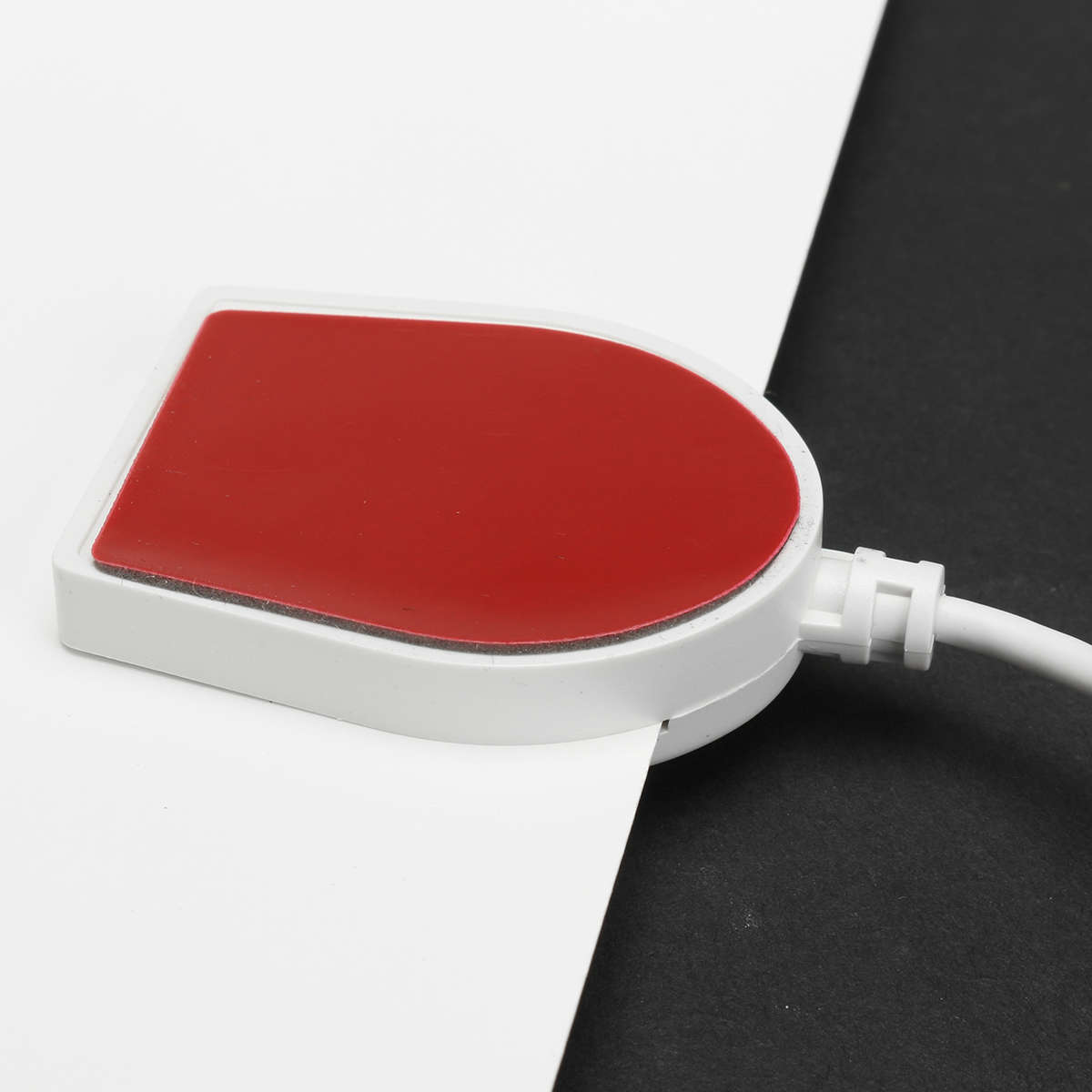 1080P USB Digital Indoor TV Antenna 50 Miles Range Signal Amplified HDTV White - 0.22kg