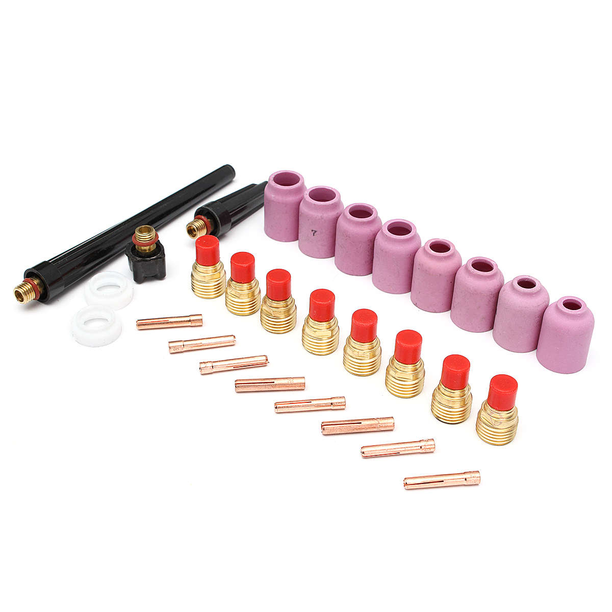 WP9 20 25 Torch Tig Welding Gas Lense Cup Collet Kit with Back Caps