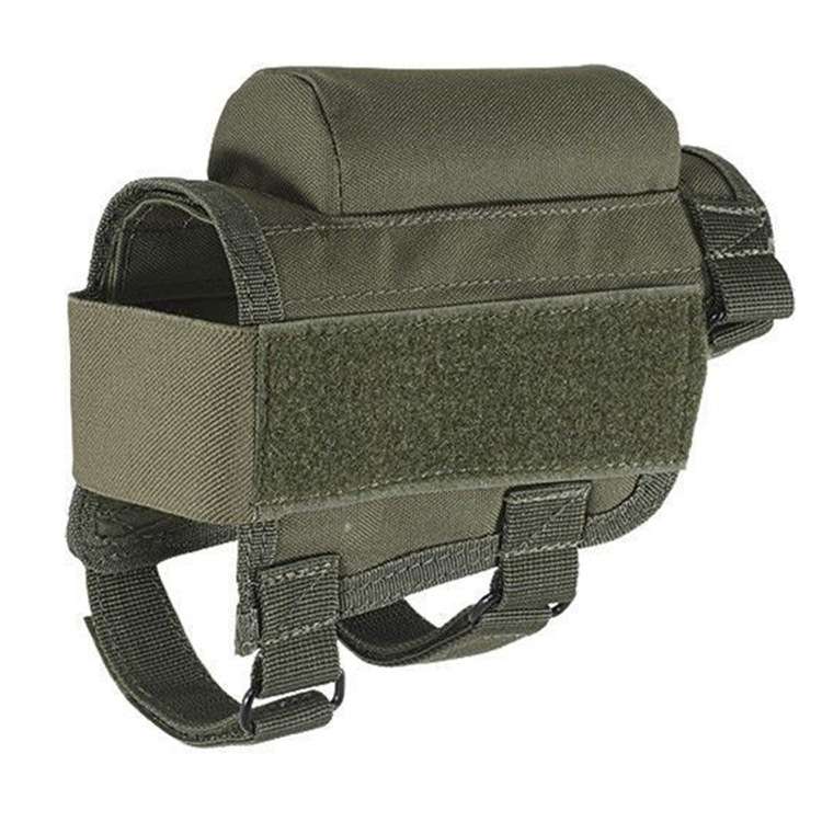 FAITH PRO Multifunctional Tactical Bullet Cheek Accessory Bag For .300 .308 Win Mag (COLOR: GREEN)