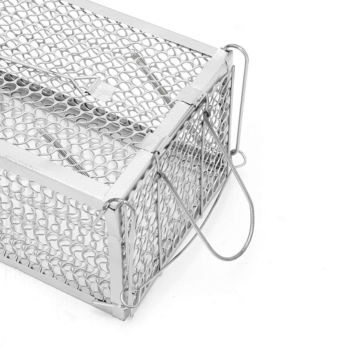 Large Double Entry Mousetrap Rat Spring Cage Trap Human Control Animal Rodent Catcher No Poison