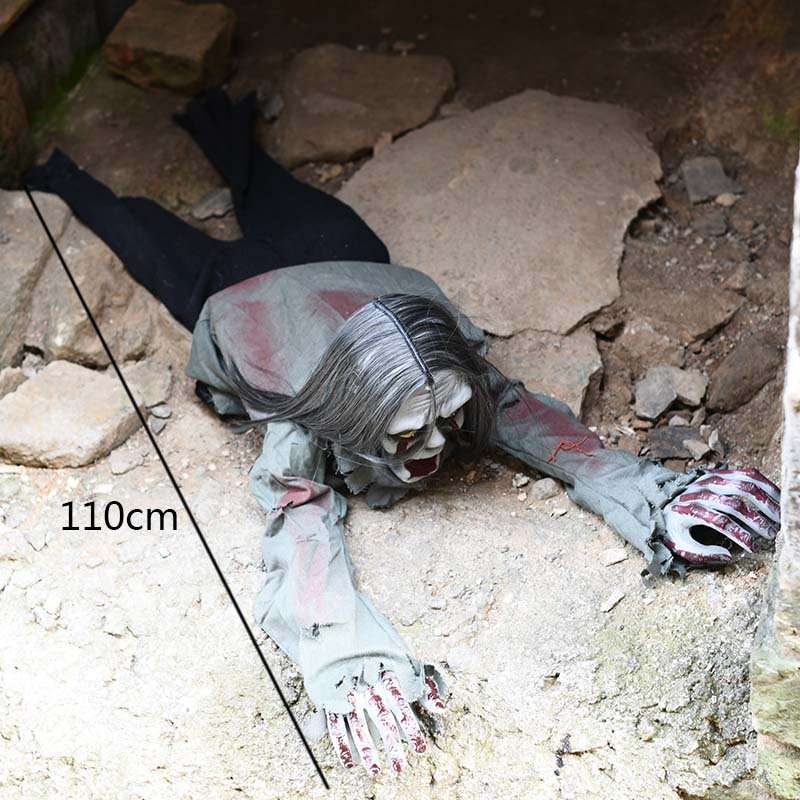 Horror Halloween Party Decoration Electric Crawl Ghost Creative Halloween Party Decoration Horror