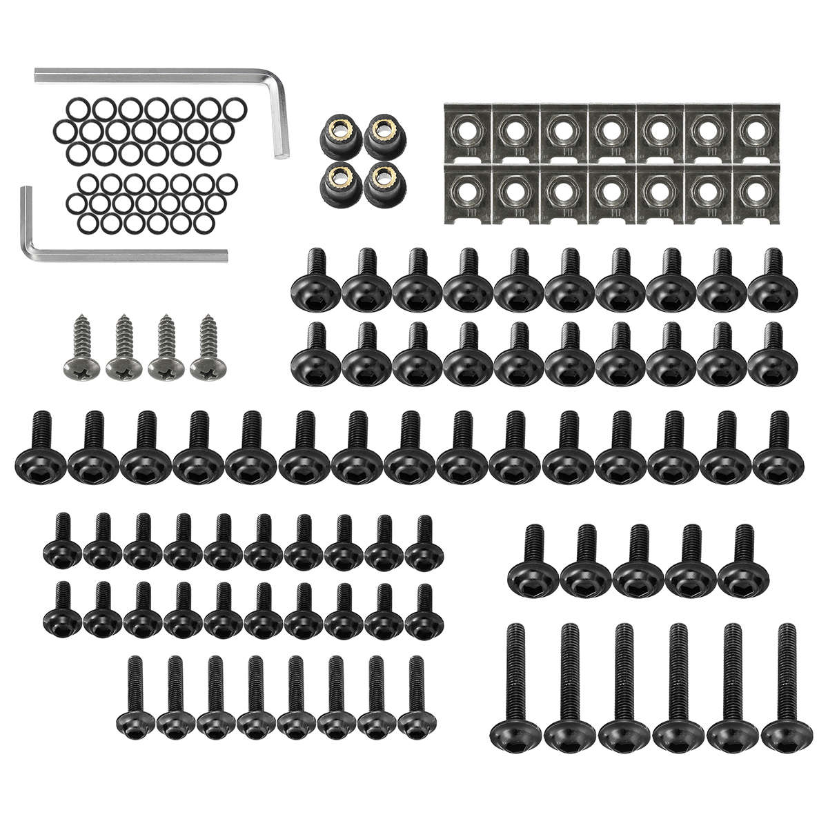 Fairing Bolt Kit Fastener Clip Screw Nut For Sportbikes Motorcycle