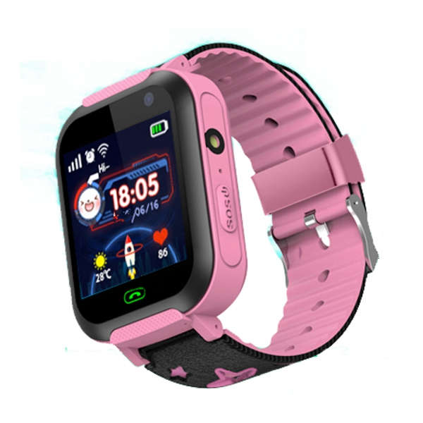 Bakeey DS37 1.44inch Touch Screen IPX7 SOS GSM LBS Location Camera Flashlight Child... (COLOR: PINK)