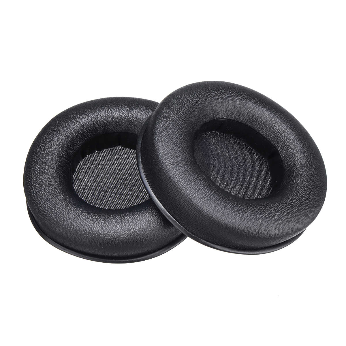 1 Pair Replacement Ear Cushion Earpads Headphone Cover for Razer Kraken Pro Gaming... (COLOR: BLACK)
