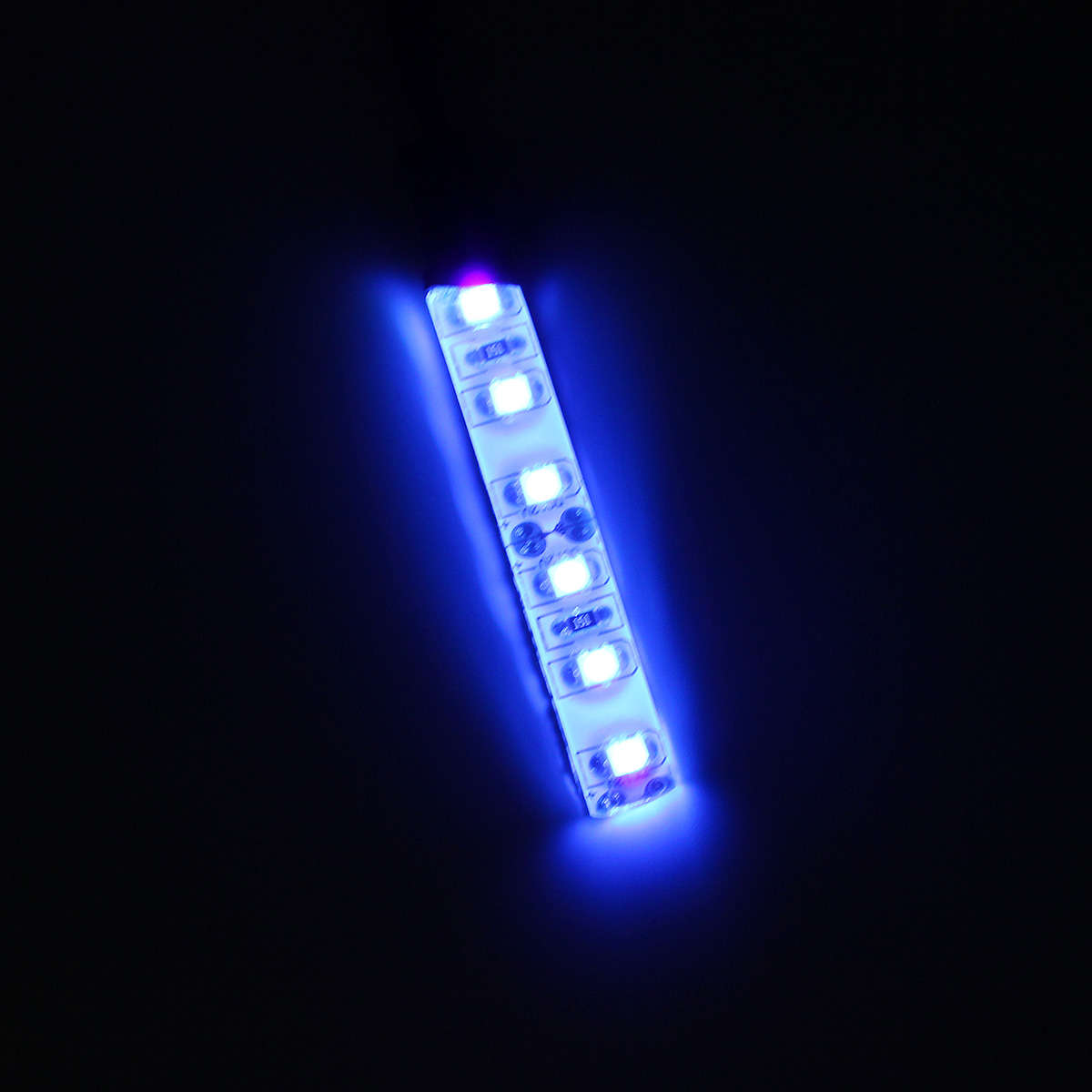 UV Ultraviolet Purple 3528 LED Flexible Strip Lamp White Light 12V Waterproof