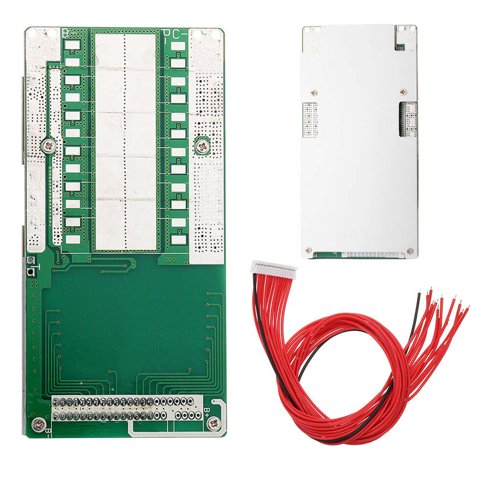 48V 13S 45A Li-ion Lipolymer Battery Protection Board BMS PCB With Balance - 0.07kg