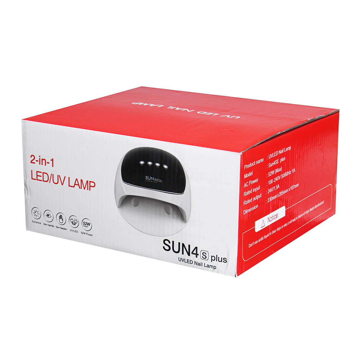 SUN4S Nail Lamp Dryer Nail Art Curing Machine