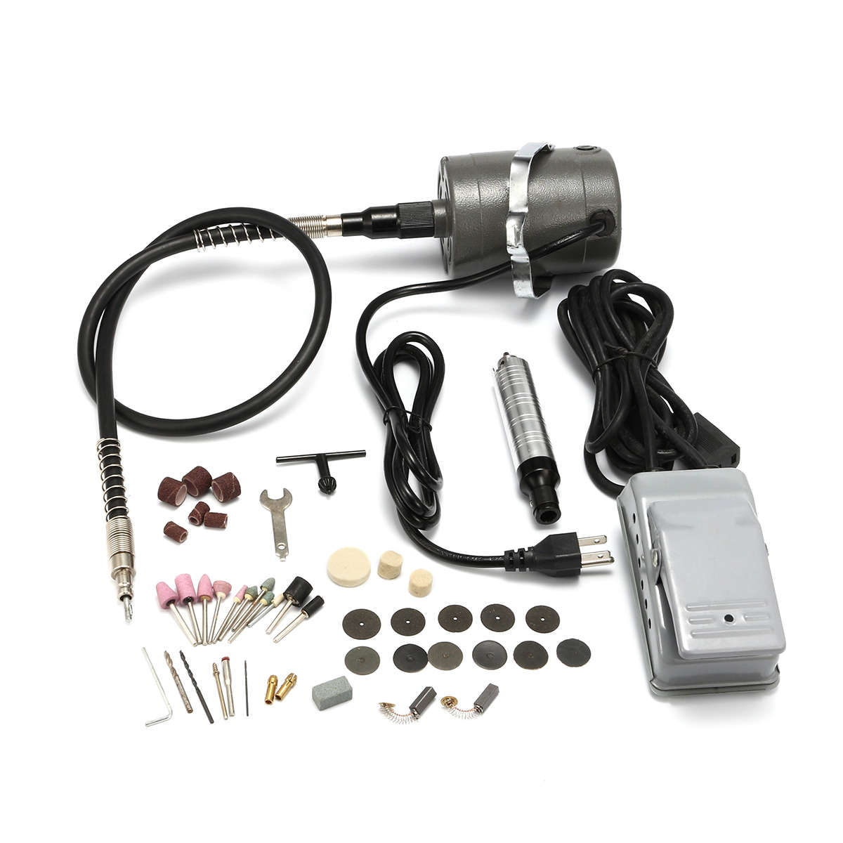 Electric High Speed Flex Flexible Shaft Rotary Wood Carver Carving Machine Power Tool