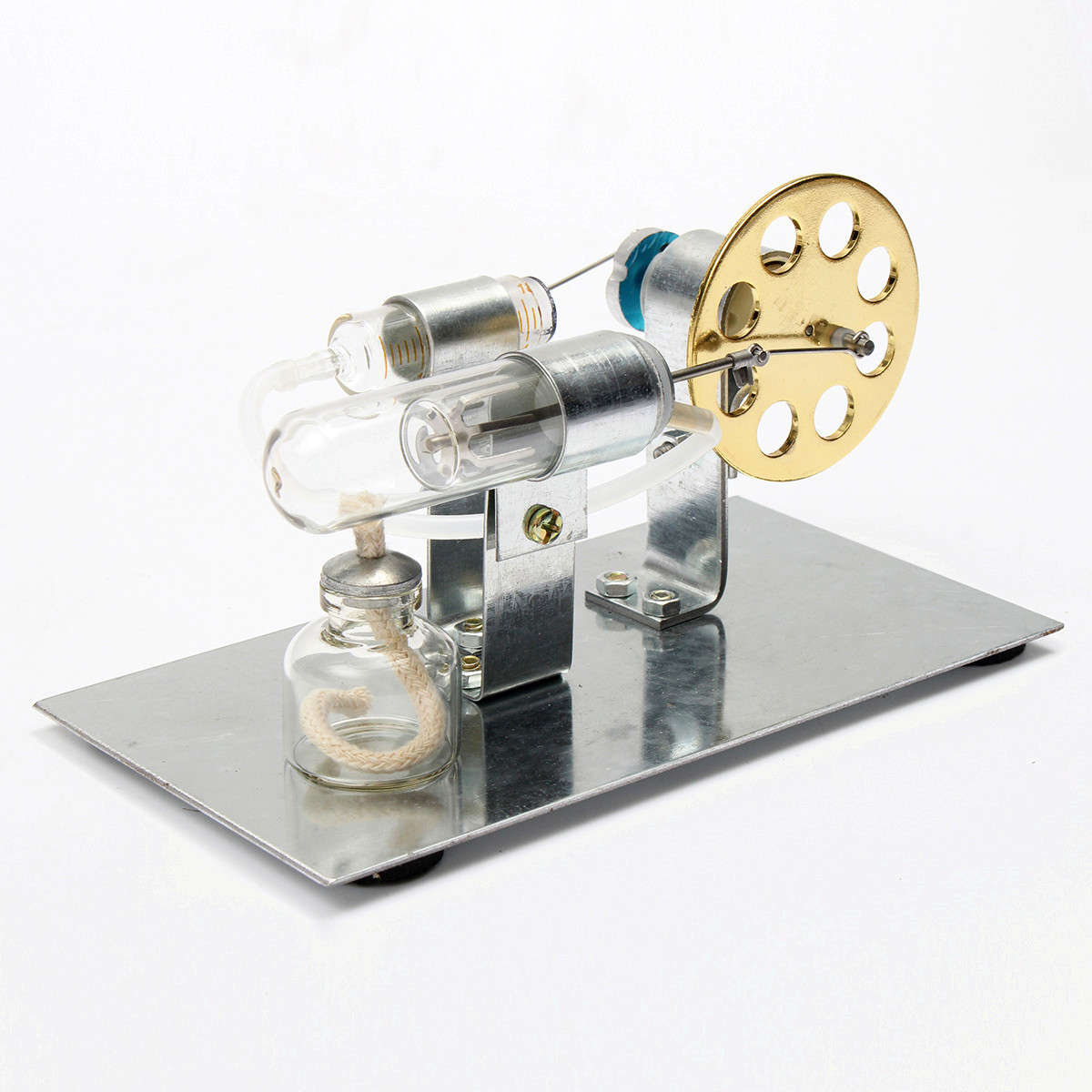 Mini Hot Air Stirling Engine Model Engine Model DIY Science Toy