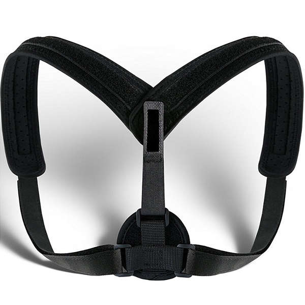 Adjustable Shoulder Back Posture Corrector Brace (COLOR: BLACK)