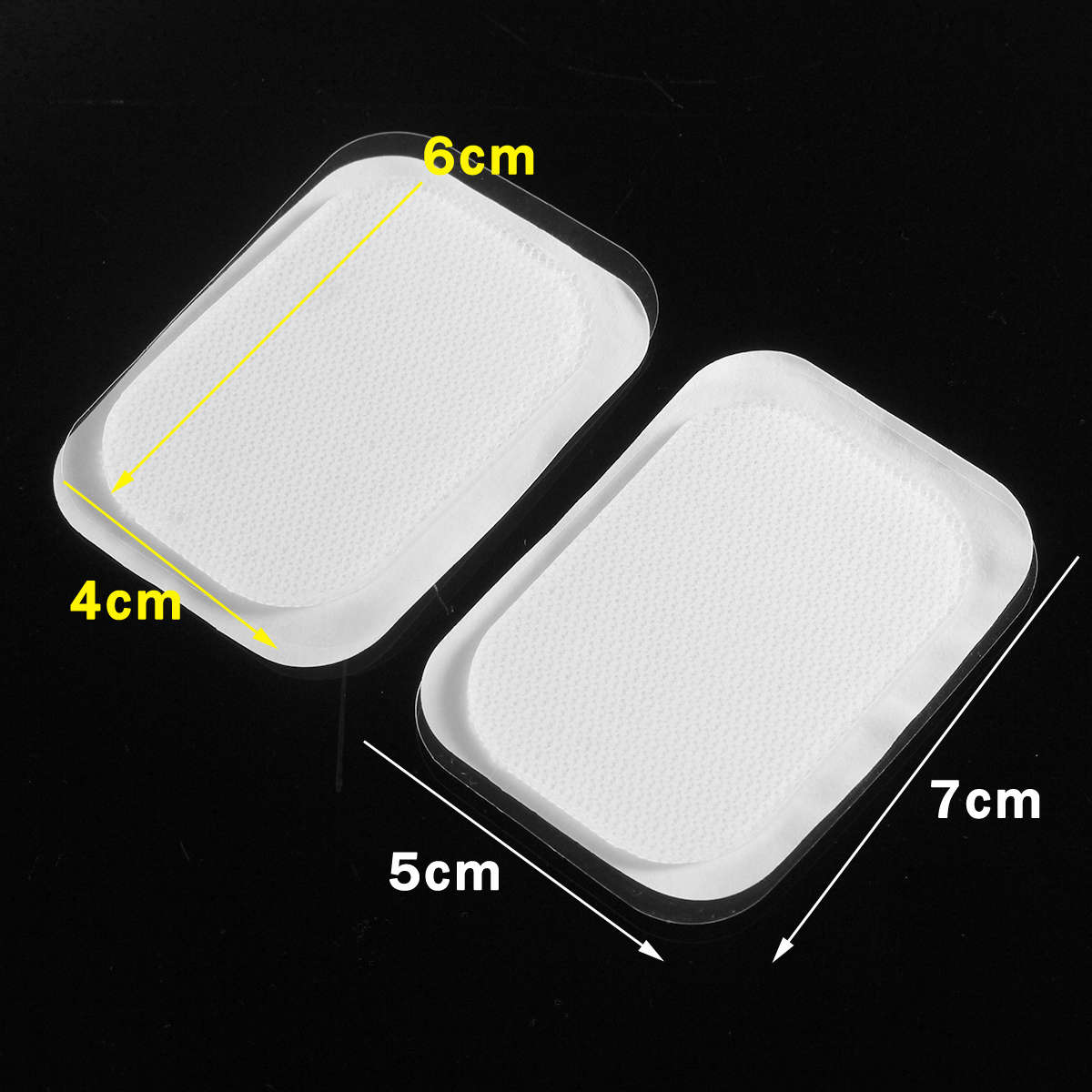 2Pcs Replacement Gel Sheet Pad Tape for Abdominal Health Stick Muscle Training Fit Fitness