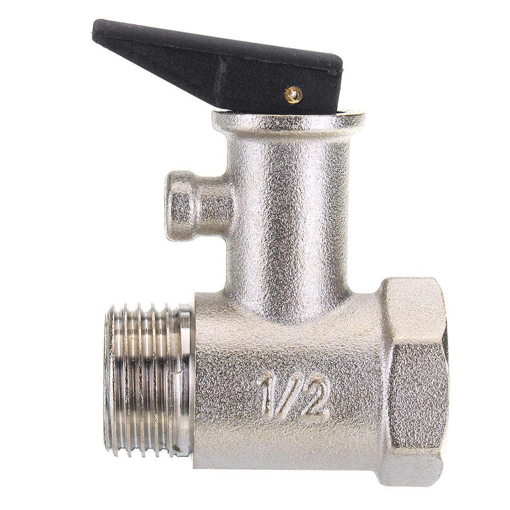 TMOK TK902 1/2 Inch DN15 Brass Valve Water Heater Safety Spring Type Safety Pressure Relief Valves