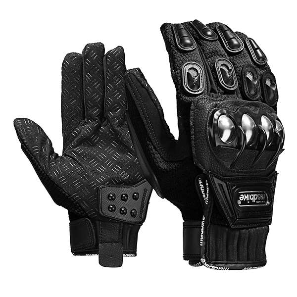 Alloy Steel Madbike Motorcycle Gloves Racing Motorbike Protective Gloves