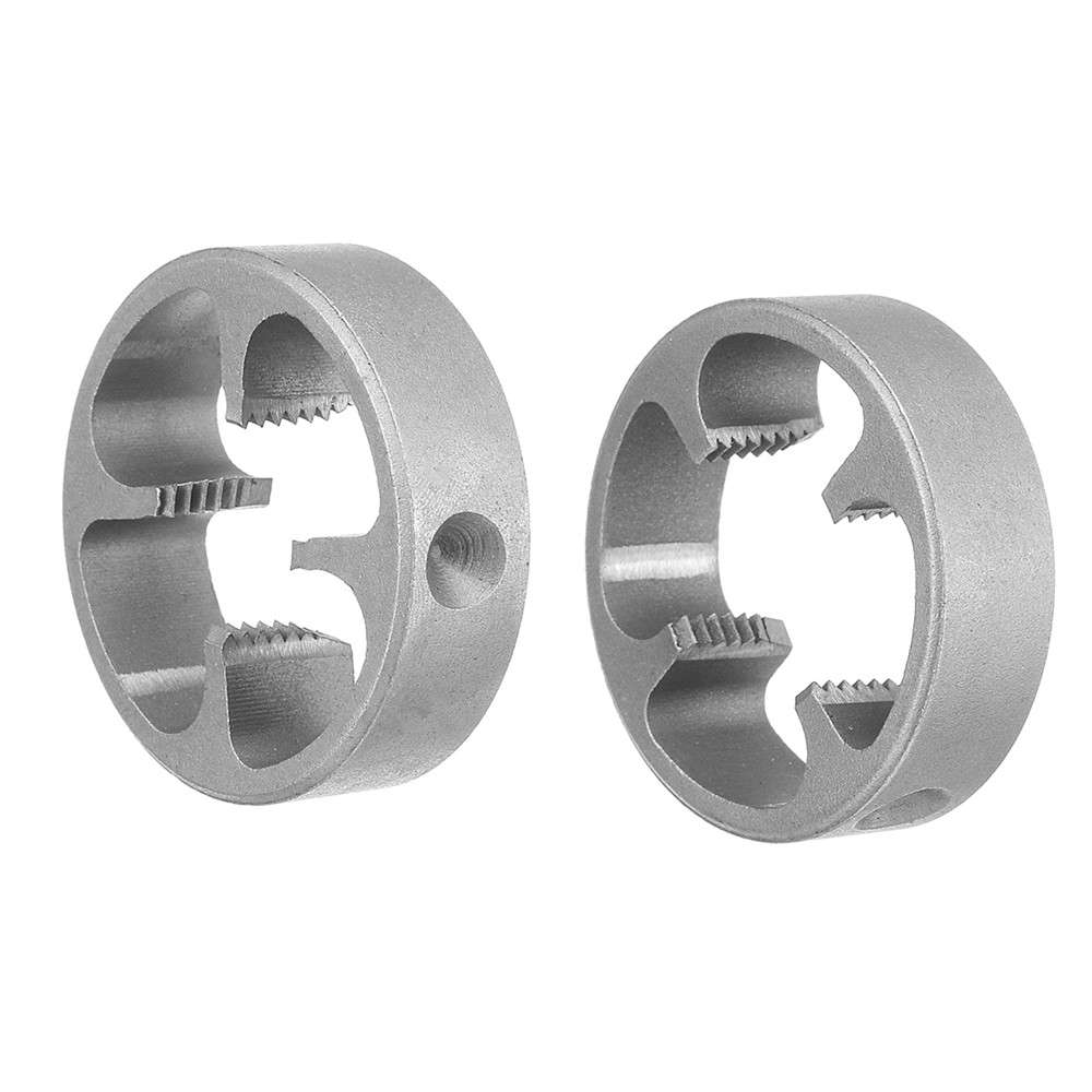 6pcs NPT Die Set PVC Thread Tool Maker 1/2 3/4 1 Inch PVC Pipe Threader Screw Die