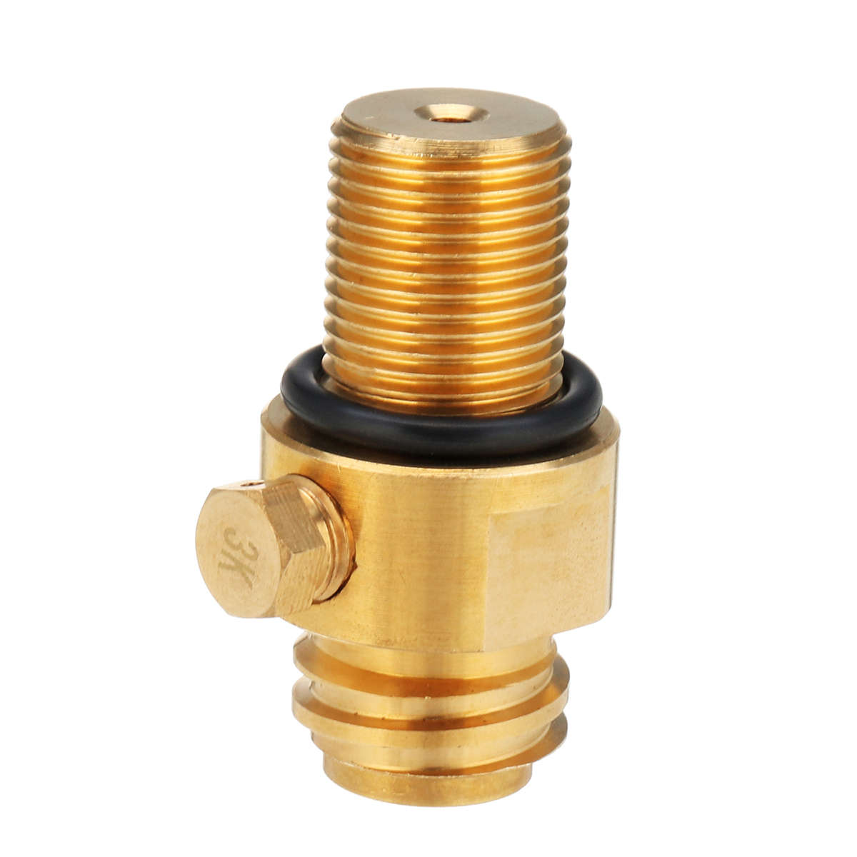M18*1.5 Thread Replacement Valve CO2 Tank Brass Pin Valve For Soda Stream