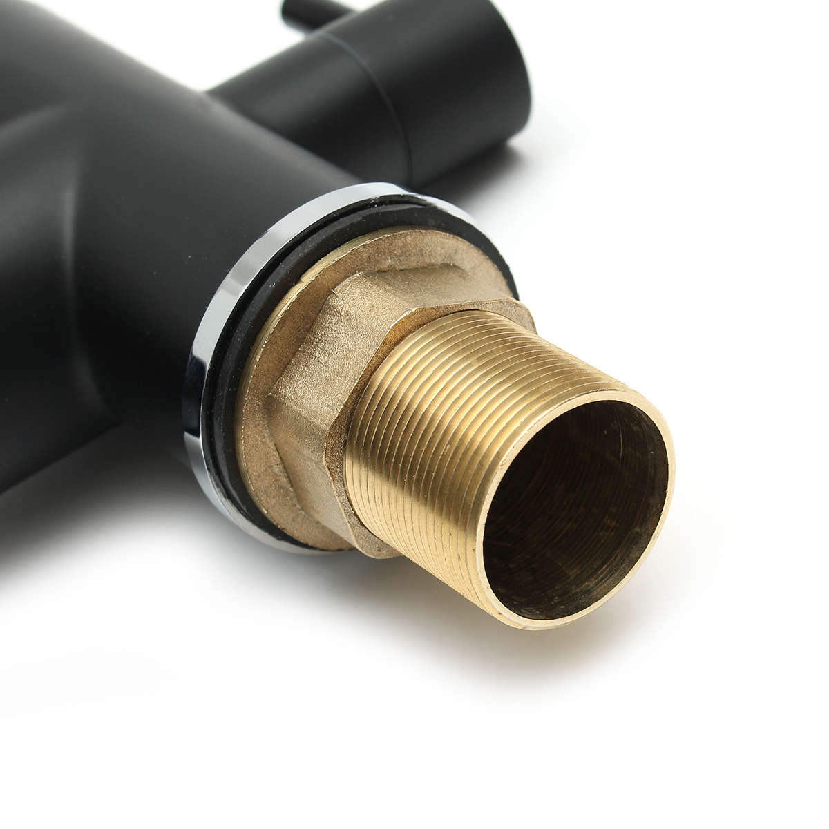 Matt Black Stainless Steel Copper Faucet Mixer Tap 3 Way Pure Filter for Kitchen Bathroom