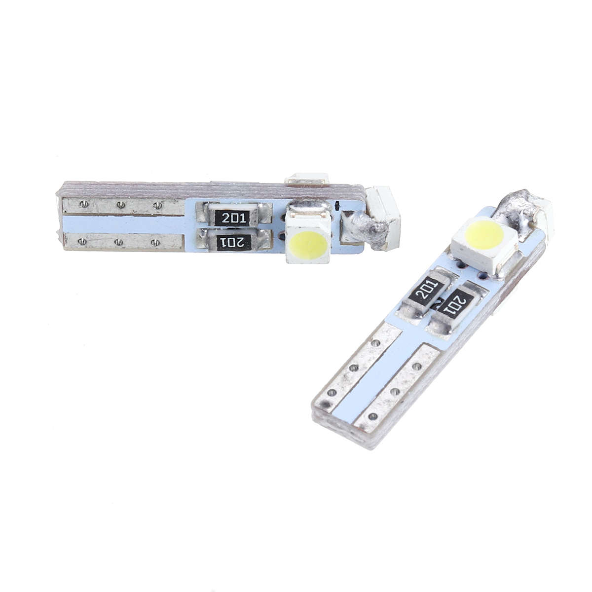 T10 T5 White Car Interior LED Lamp Replacement Bulb Reading Dome Lights for