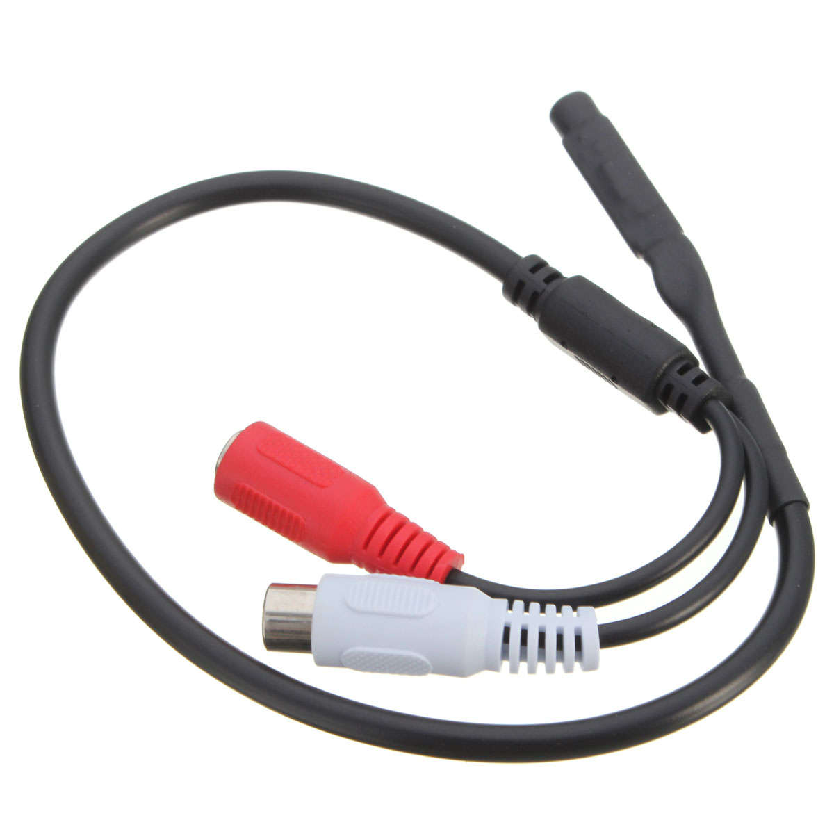 Sensitive Audio Pickup Mic Microphone Cable For CCTV Security System Covert DVR Camera - 0.02kg