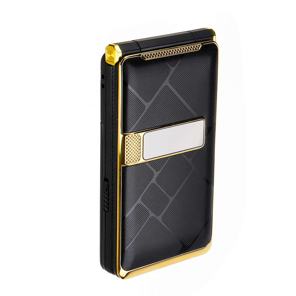 BLT610 2.6'' 2800mAh Touch Screen Dual Screen Dual SIM FM Flashlight Long Standby Flip Feature Phon