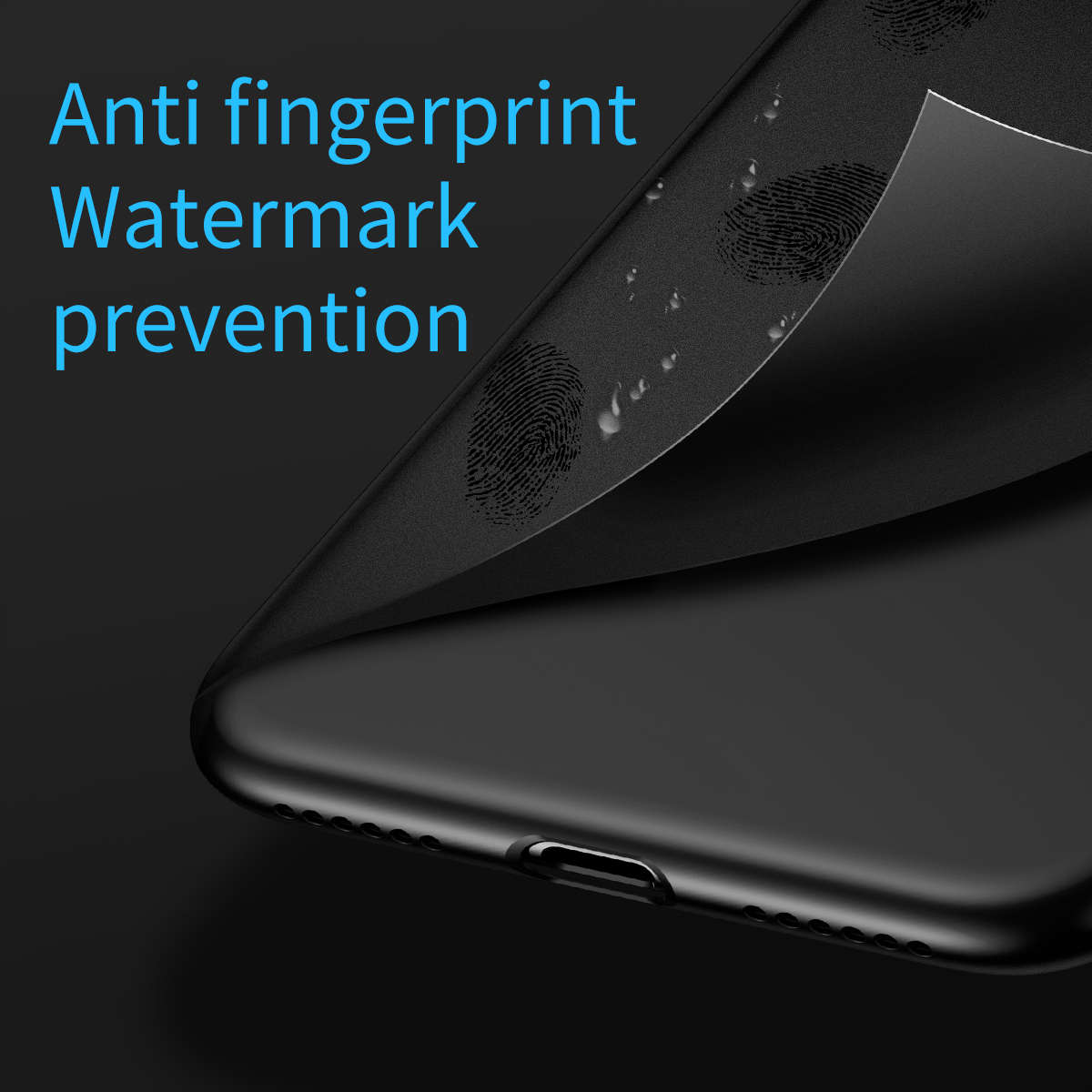 Baseus PP 0.45mm Ultra Thin Anti Fingerprint Protective Case Cover for iPhone XS/X