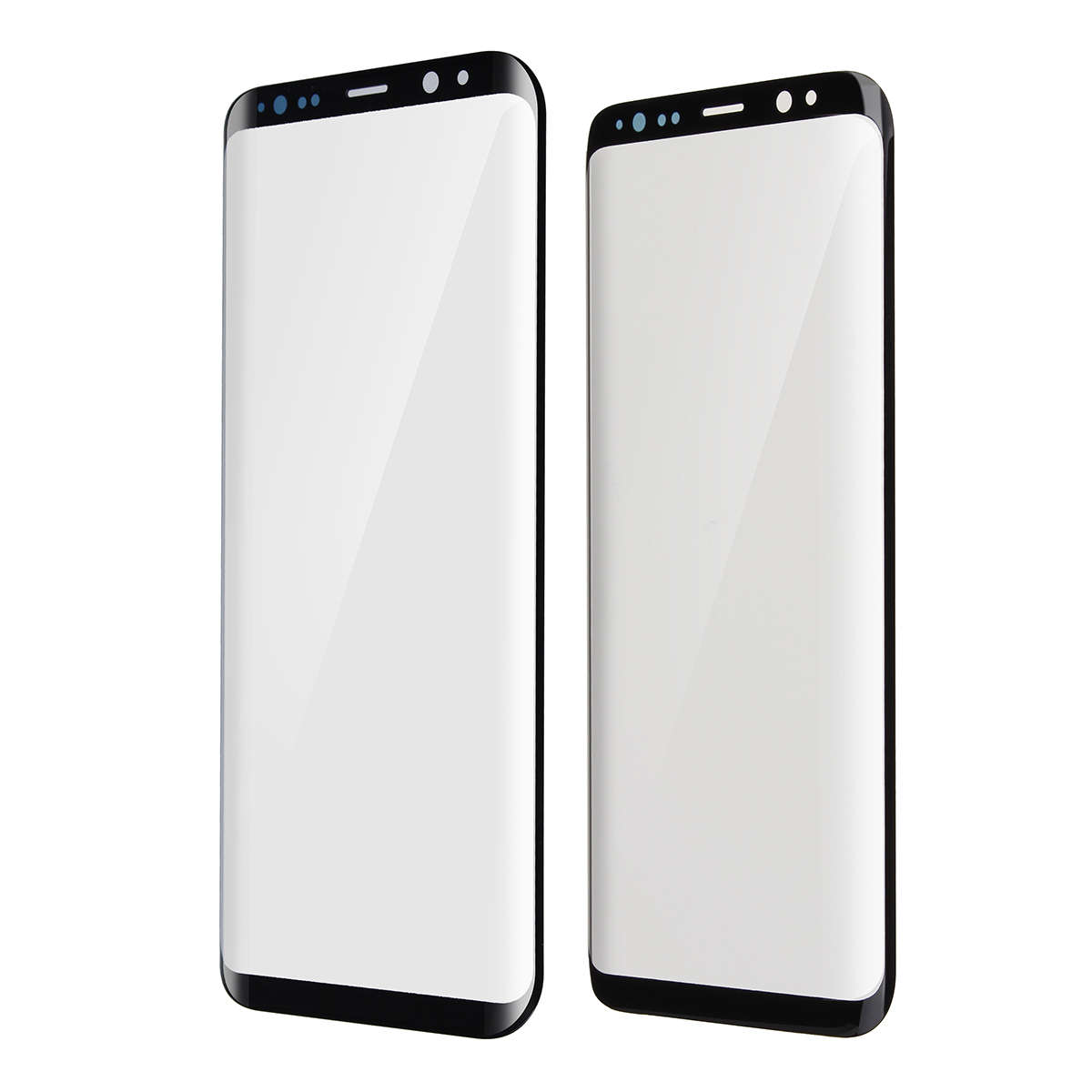 Front Outer Glass Screen Replacement + Adhesive + Tools for S... (COLOR: BLACK | SAMSUNG MODELS: S8)
