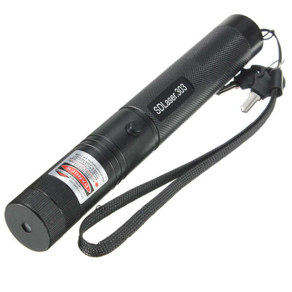 Adjusting 303 650nm Red Beam Laser Pointer - 0.10kg