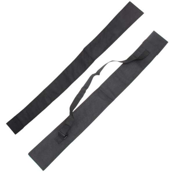 45 Inch (115cm) Black Pool Cue Bag for 3/4 Billiard Stick Storage