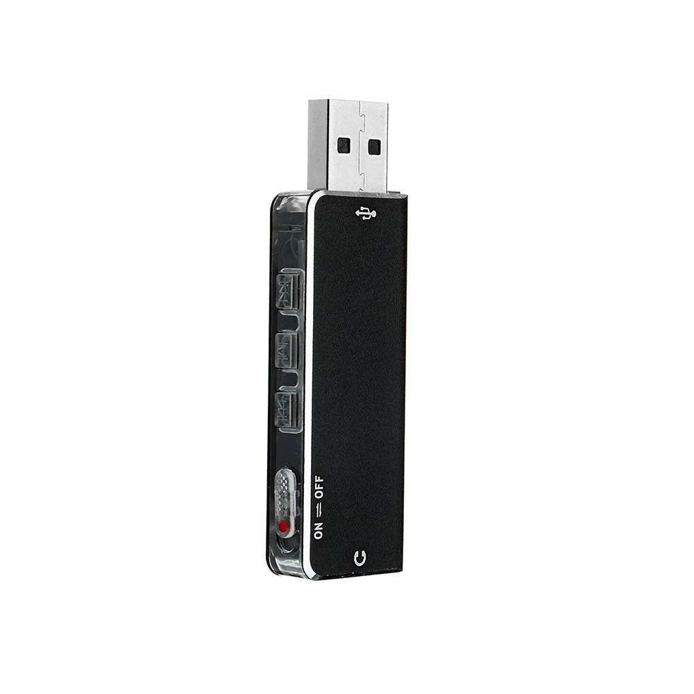 8GB Mini Voice Activated Digital Audio Recording USB Recorder MP3 Player Voice Recorder