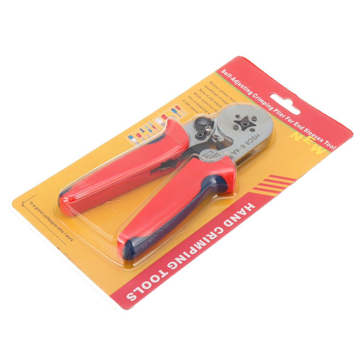 1500Pcs Wire Connector Terminal Bootlace Ferrule Crimper Kit with Ratchet Crimping Tool 0.25-10mm