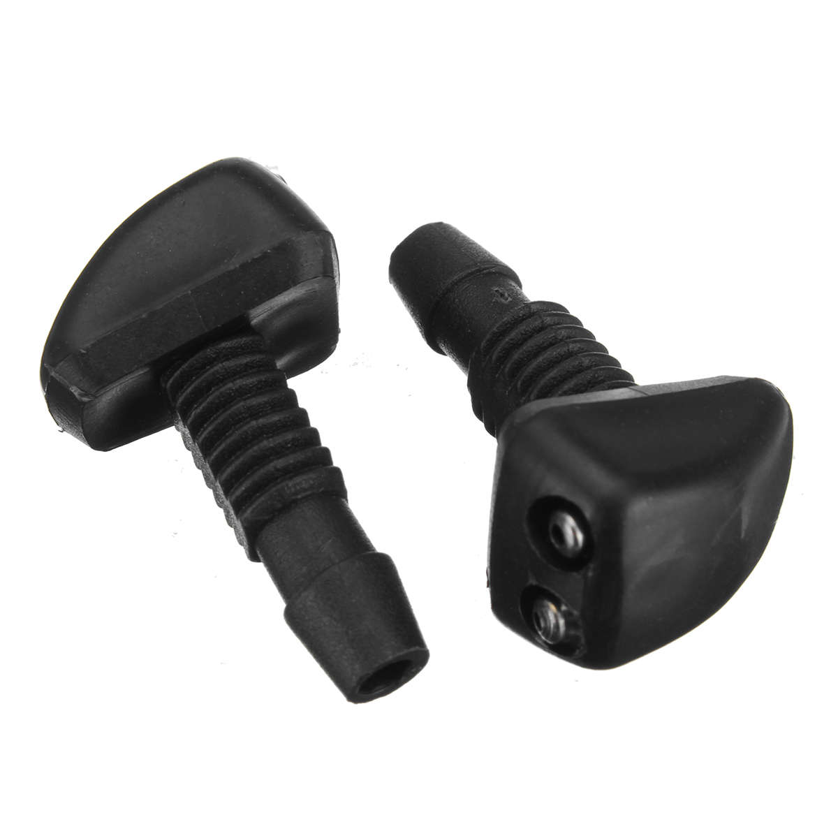 Universal Car Windscreen Washer Wiper Nozzle Spray Jet DIY Front Window Pair
