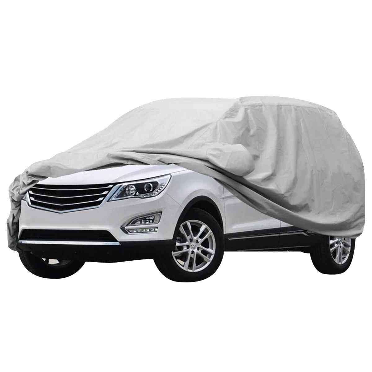 Universal SUV Car Cover Waterproof Rainproof Sunscreen UV Protection 4.7mX1.8mX1.85m