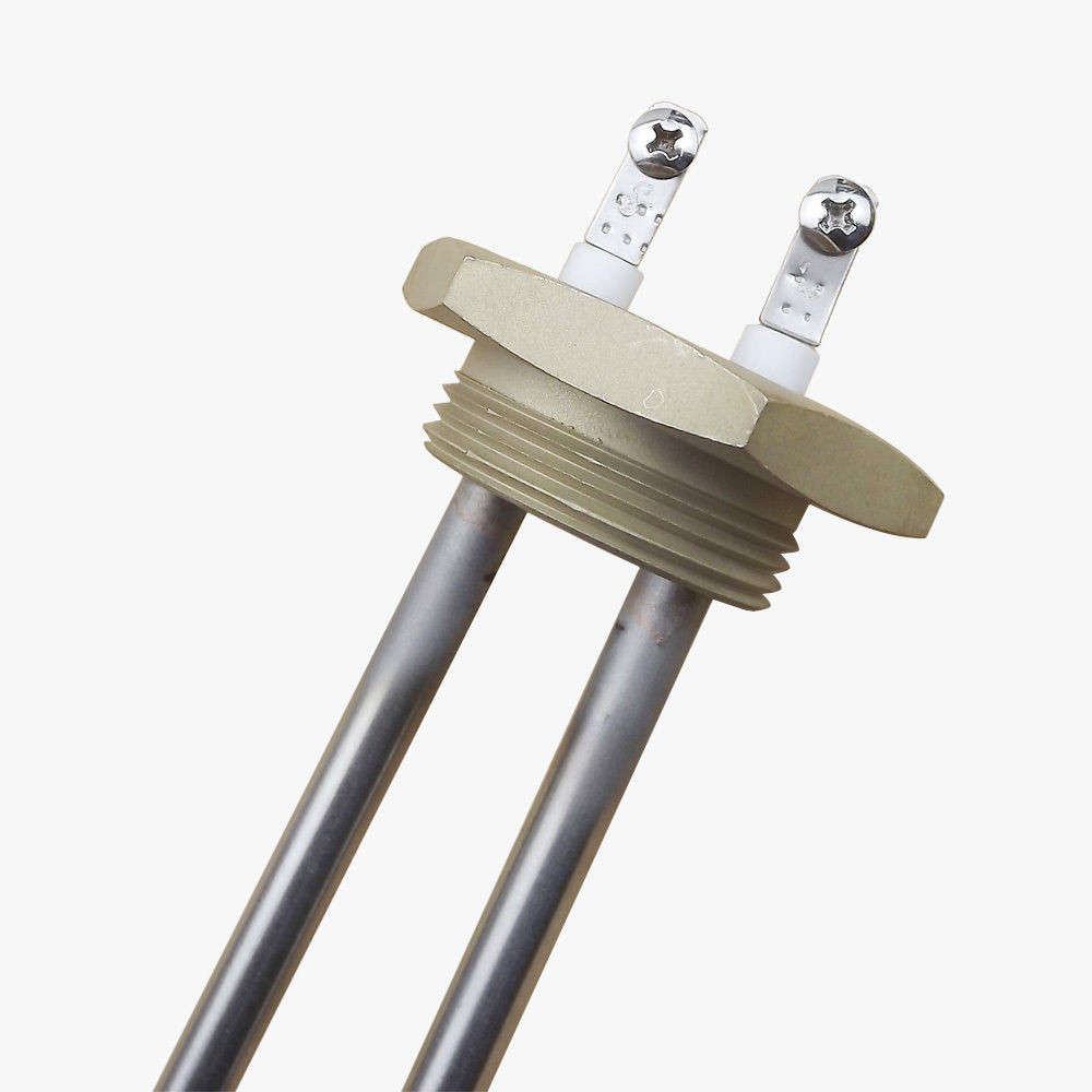 12V 200W 1.25 Inch BSP Rewing Heating Element Boiler Immersion Water Heater DN50