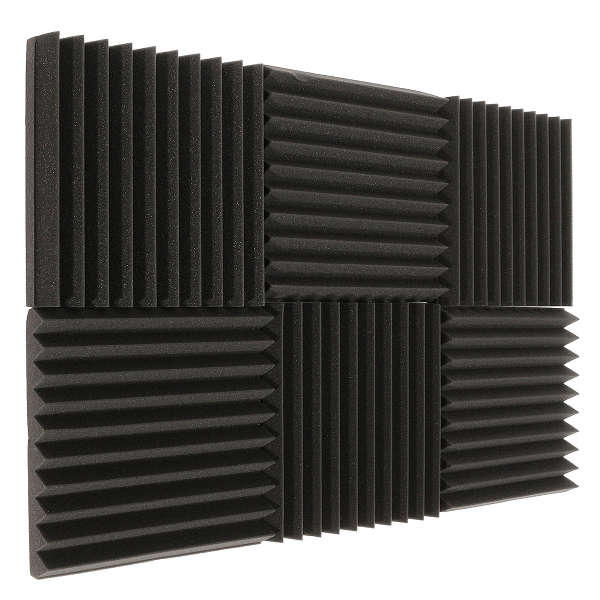 0x30x5CM Soundproofing Acoustic Wedge Foam Tiles Wall Panels
