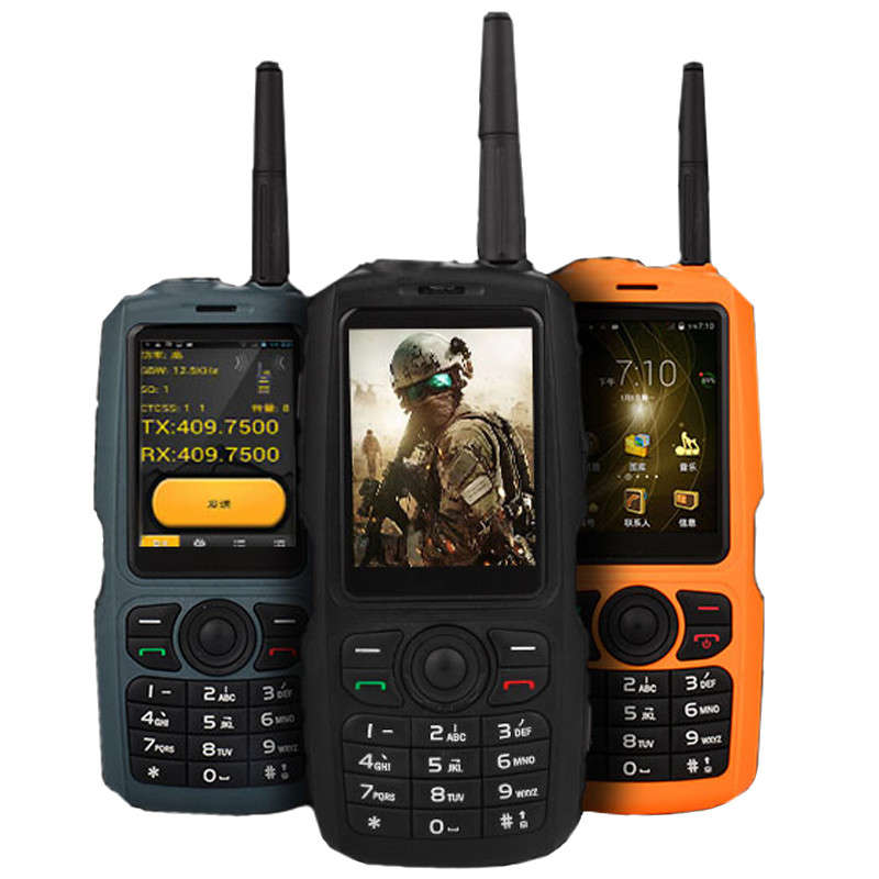 A17 3G Network WIFI 2800mAh IP68 Waterproof Intercom Zello PTT Android GPS B