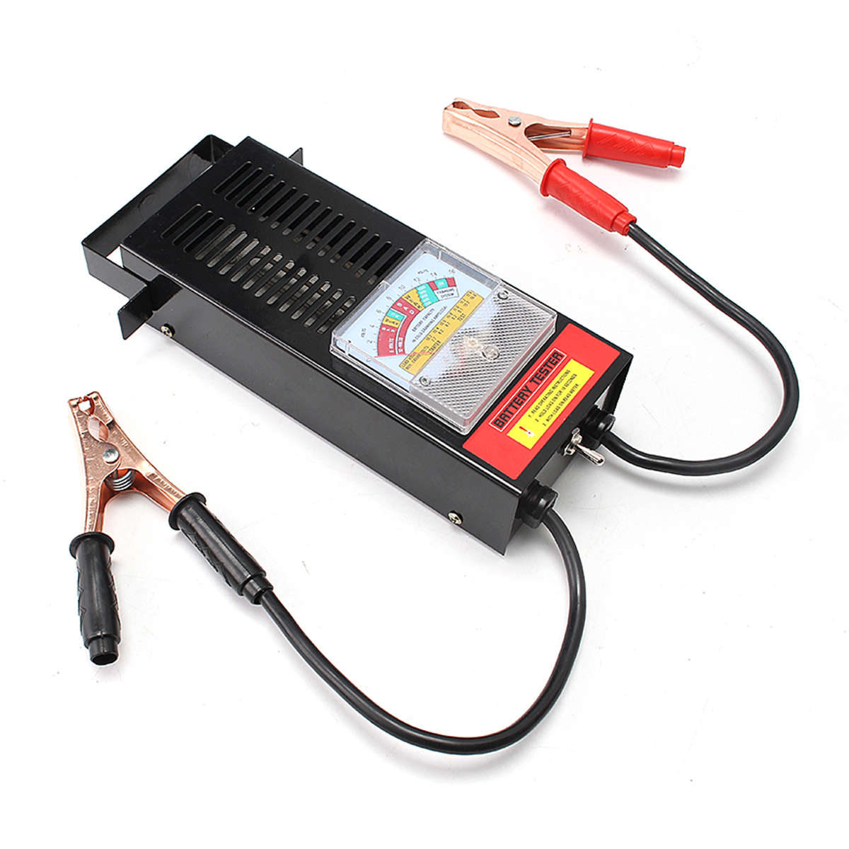 6/12V 100Amp Battery Load Tester Alligator Clip Heavy Duty Car Truck Checker