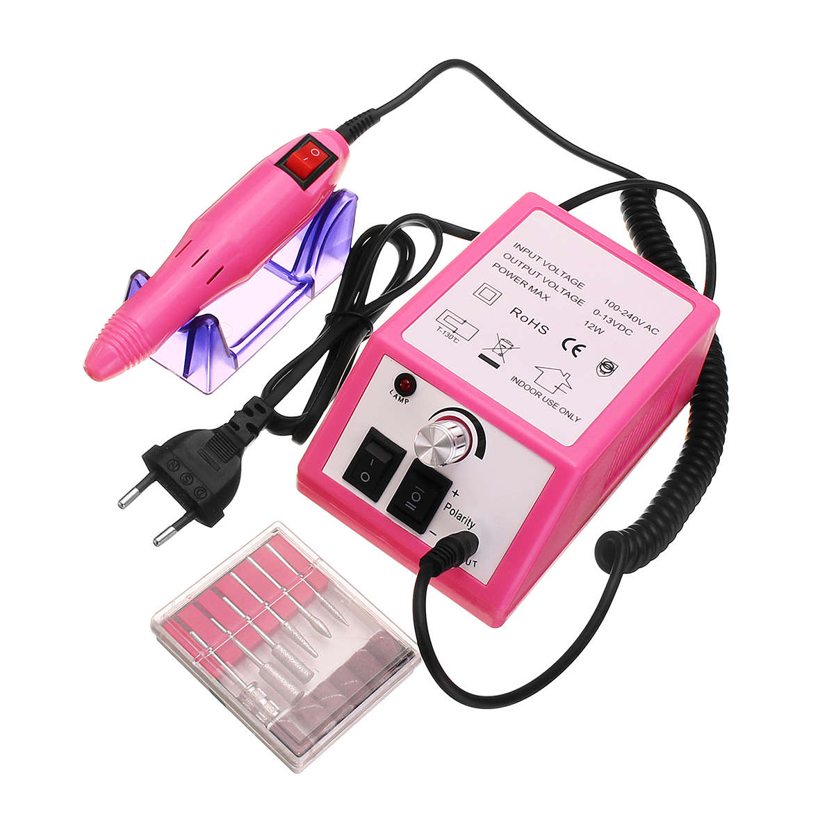 sional Electric Nail Polisher File Drill Manicure Pedicure Machine Too