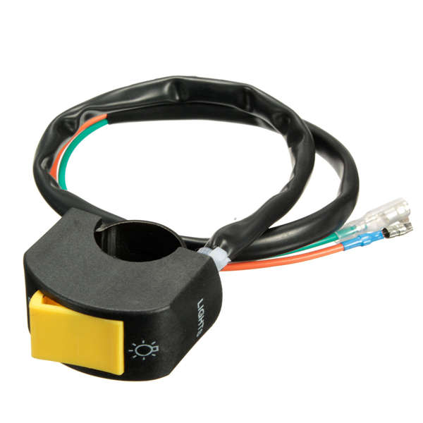7/8Inch Universal Motorcycle Handlebar Fog Spot Headlight ON/OFF Switch