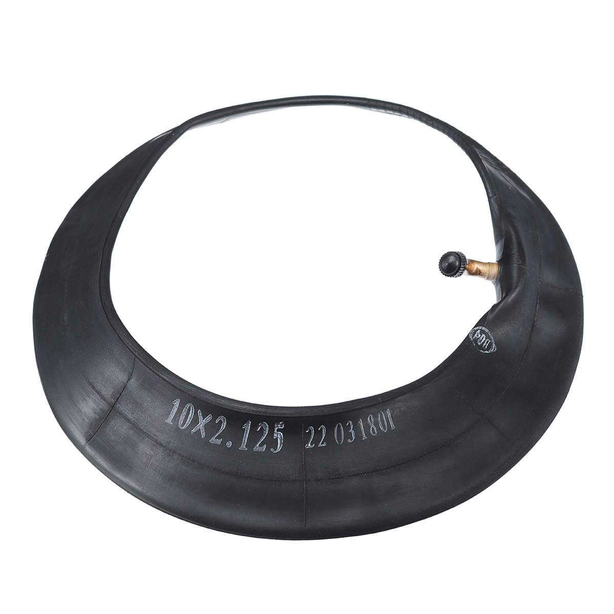 BIKIGHT 10``x2`` Universal Butyl Rubber Pneumatic Scooter Inner Tube For Electric Scooter Pram Wheel