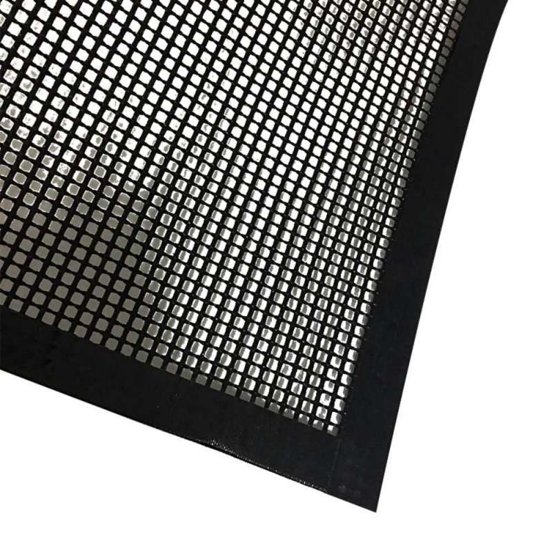 BBQ Mat BBQ Grill Mesh Teflon Non-Stick Heat Resistance Improve Thermal Conductivity Mats Use On Gas