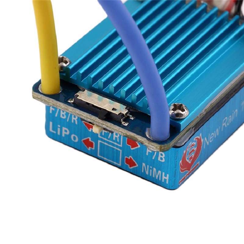 Waterproof Brushed ESC 160A 3S with 5V 1A BEC XT60 Plug For 1/12 RC Car