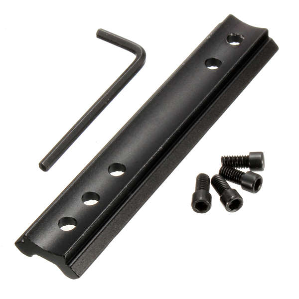 Tactical Dovetail Weaver Picatinny Rail Adapter 11mm to 20mm Scope Extend Mount