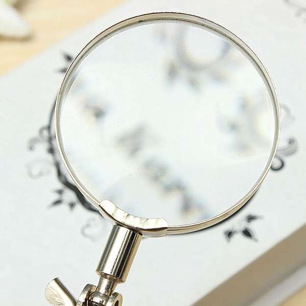 Hand Soldering Iron Stand Helping Clamp Magnifying Tool Auxiliary Clip Magnifier Station Holder