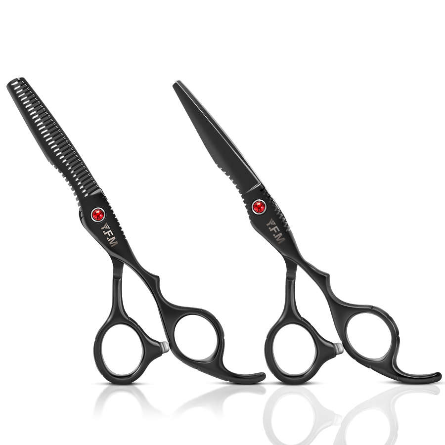 6Cr 6 inch Stainless Steel Salon Hair Scissors Thinning Cutting Barber Shears