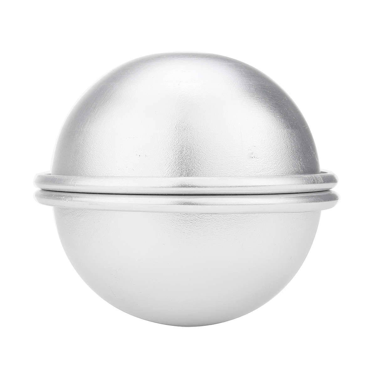 4 Set 8 Pieces Aluminium Bathroom Metal Bath Bomb Mold Fizzy Crafting DIY Mould Tool