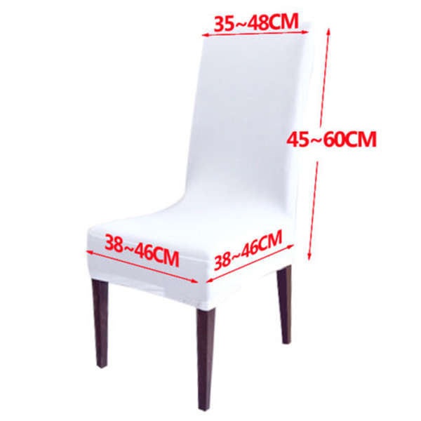 Chair Cover Removable Stretch Seat Slipcover Polyester Restaurant for Home Office
