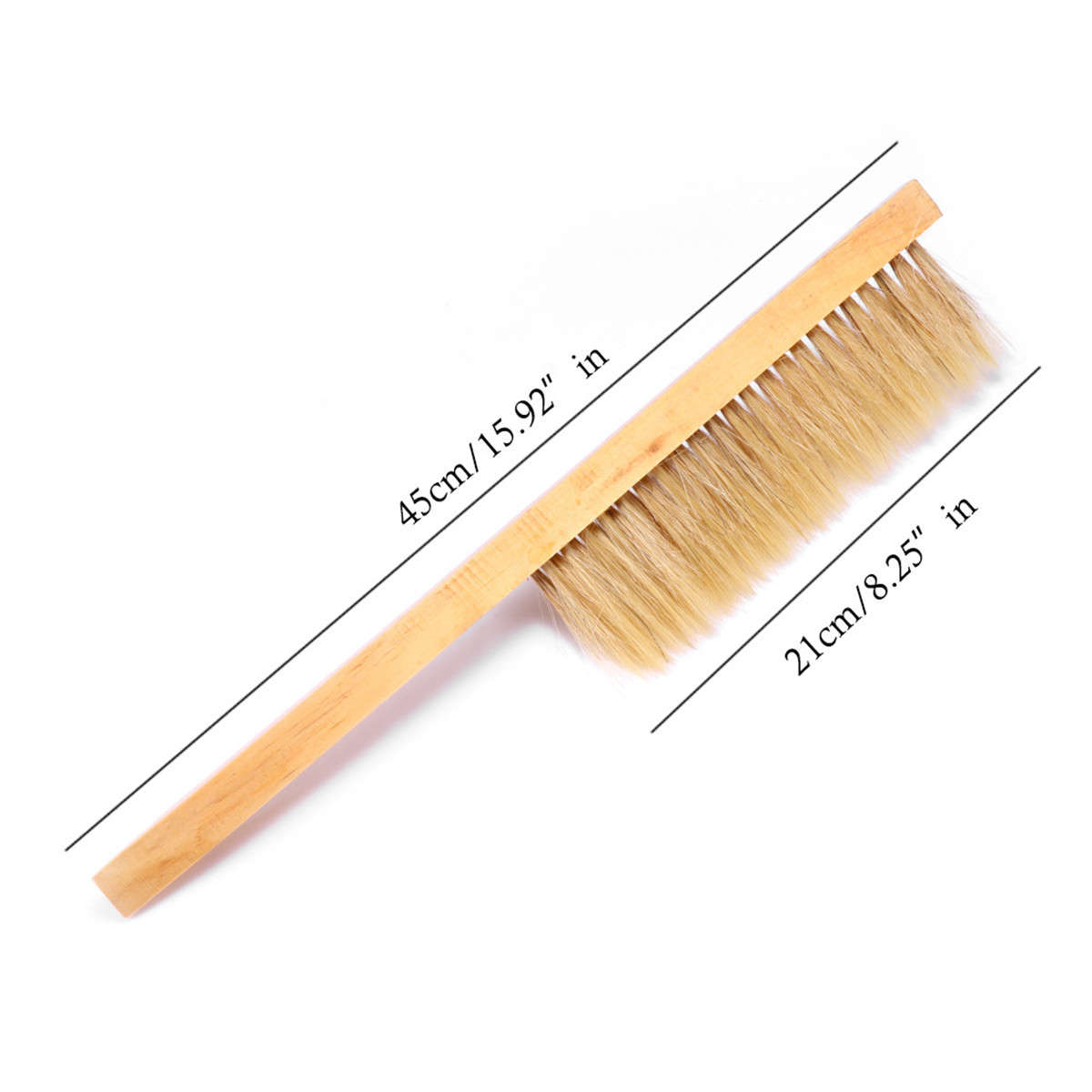 4Pcs Safe Bee-Proof BeeKeeping Veil Hat Suit Work Gloves Bee Hive Brush J Hook Tool