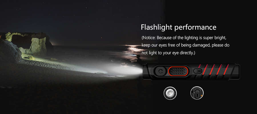 ioutdoor T2 IP68 Waterproof 2.4'' 4500mAh UHF Walkie Talkie Bluetooth Dual SIM Card Feature Phone -