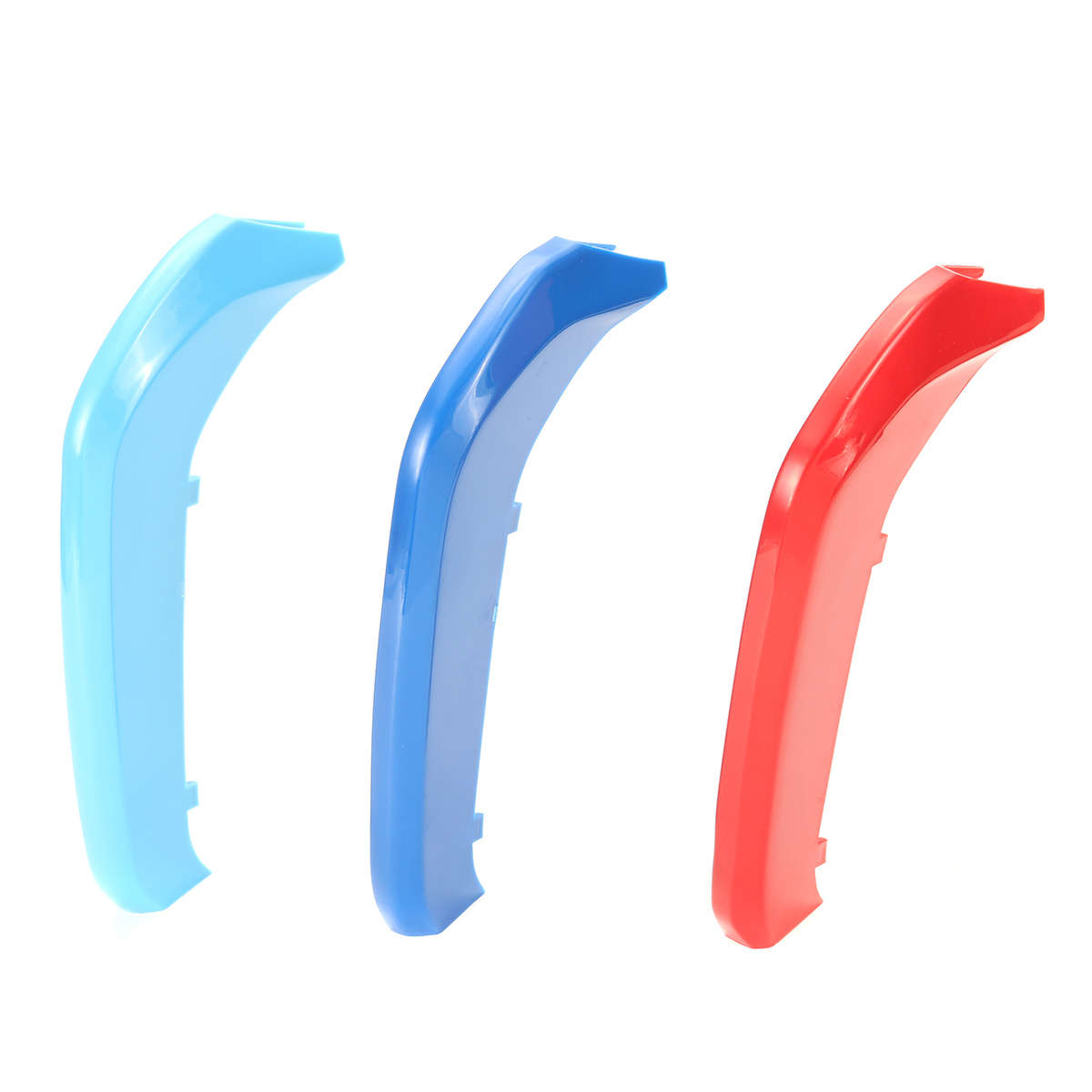 3Pcs Tricolor Plastic Front Center Grille Cover Trim For BMW 1Series F20/F21 15-16